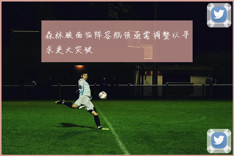 森林狼面临阵容瓶颈亟需调整以寻求更大突破